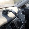 AC Vent Phone Holder, Folds Flat & Doesn't Block Air. 12x11cm, 360° Rotation, Strong Grip, Universal