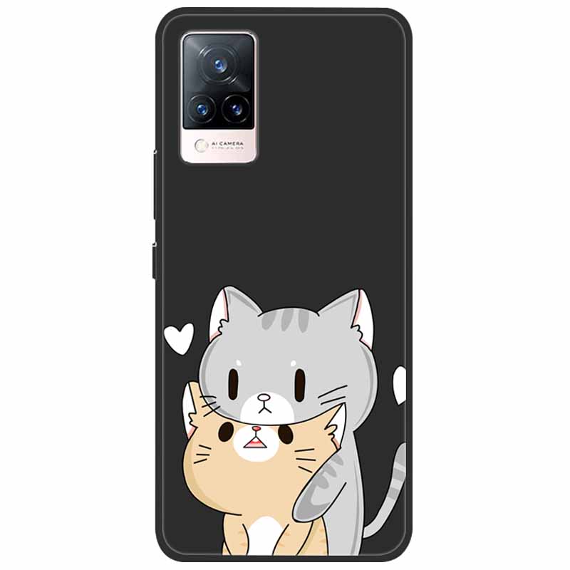 Miękkie Silikonowe Etui Na Telefon Dla vivo V21 5G 4G V21E V2027 Y11S Y12S V20 V2025 V 21E TPU Coque Pokrowiec Dla Vivo V 21e 21 Ochronne