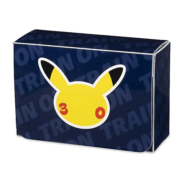 Pokemon Center Card Game 30th Anniversary Pikachu Double Deck Case Life Support