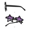 Star Shape Sunglasses Shining Sun Glasses Sunglasses for Women Pentagram Glasses Unique Eyewear Party Favors Summer Beach