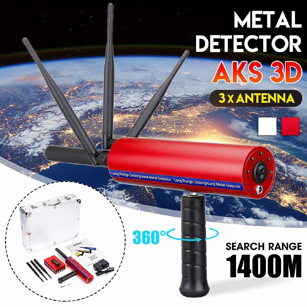 

Мини Портативный AKS 3 Антенны Ручной Подземный Металлоискатель Профессиональный Золотоискатель Охотник за Сокровищами Новинка розовый