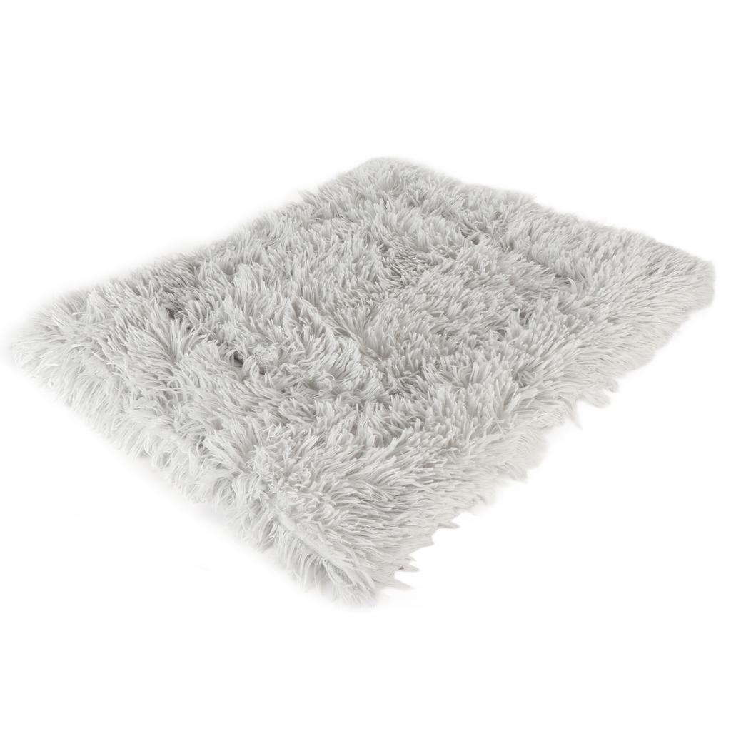 Pet Car Seat Soft Removable Machine Washable Plush Dual Purpose Puppy Cushion Bed for Small Cats