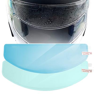 Helmet Anti-Fog Rainproof Film Driving Fog Resistant Nano Coating Clear Sticker Waterproof Films Helmet Accessories