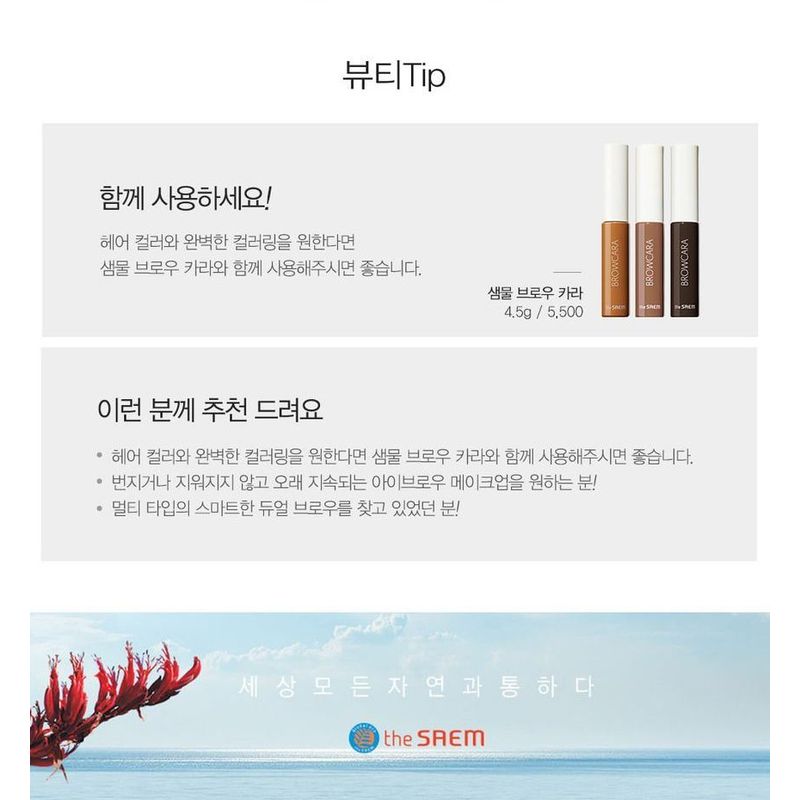 The Saem - Eco Soul Pencil & Powder Dual Brow - 4 Colors