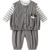 Balabala Kids Casual Three-Piece Set