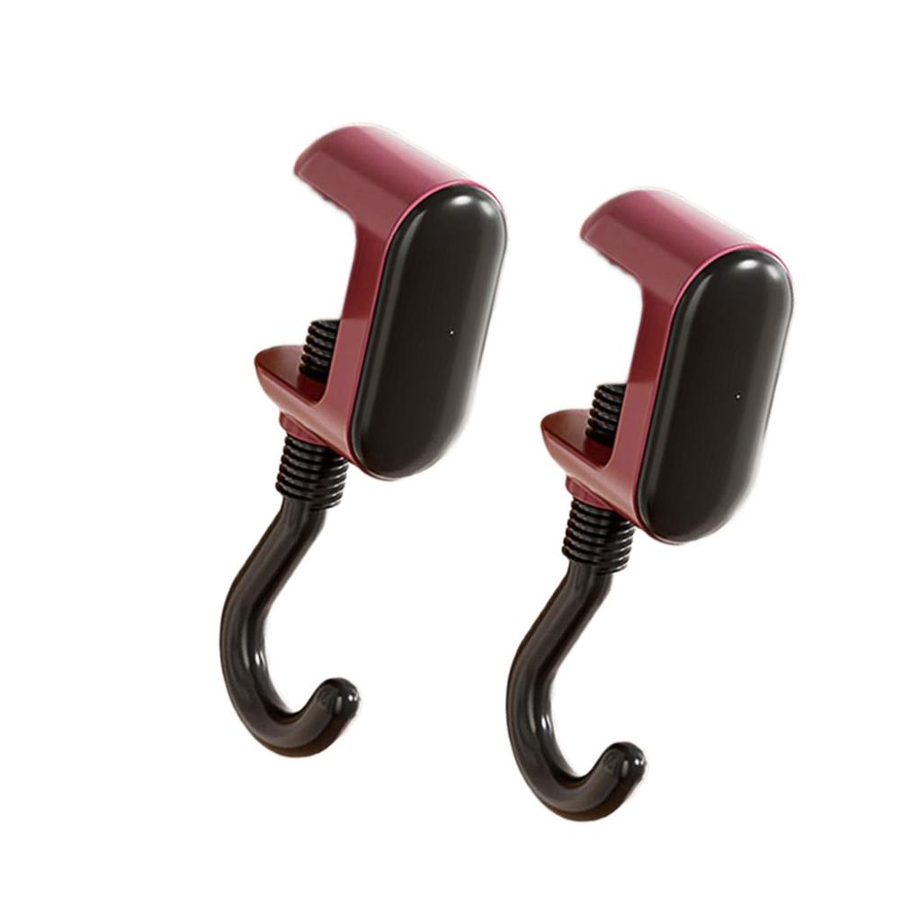 2pcs Foldable Desk Hook for Bags Portable Handbag Holder Convenient for Office Supplies Restaurant Bar and Home Use