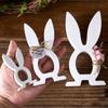 3D Rabbit Silicone Candle Mold DIY Easter Bunny Tealight Candlestick Casting Molds Soap Plaster Resin Craft Making Home Decor