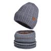 Winter Knit Hat Scarf Gloves Bundle With Lining Breathable Windproof For Casual Outdoor Use