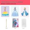 Creative DIY Dress-Up Sticker Toy for Girls - Dreamy Princess Kindergarten Gift