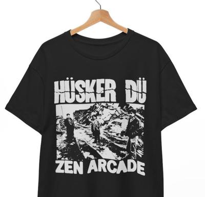 Vintage Husker Du Zen Arcade T-Shirt Husker Du Shirt Husker Unisex Tee Unisex T-Shirt