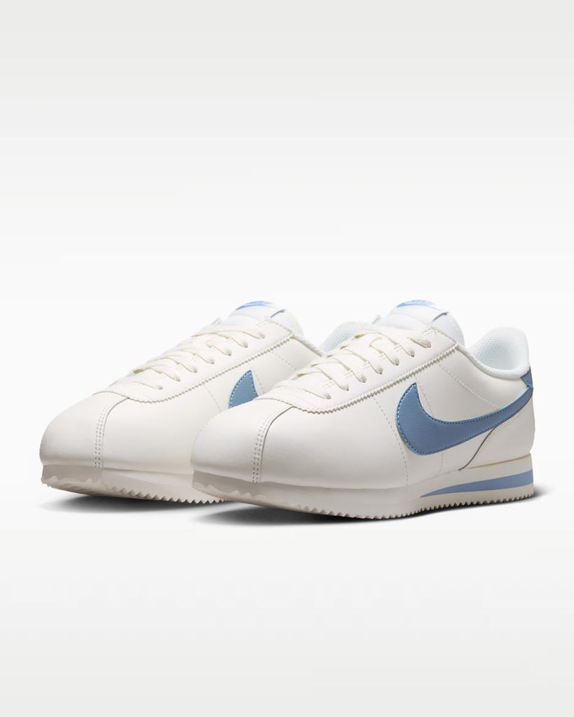 DN1791-119 Nike Cortez in Pelle "Sail/Work Blue" (Da donna)