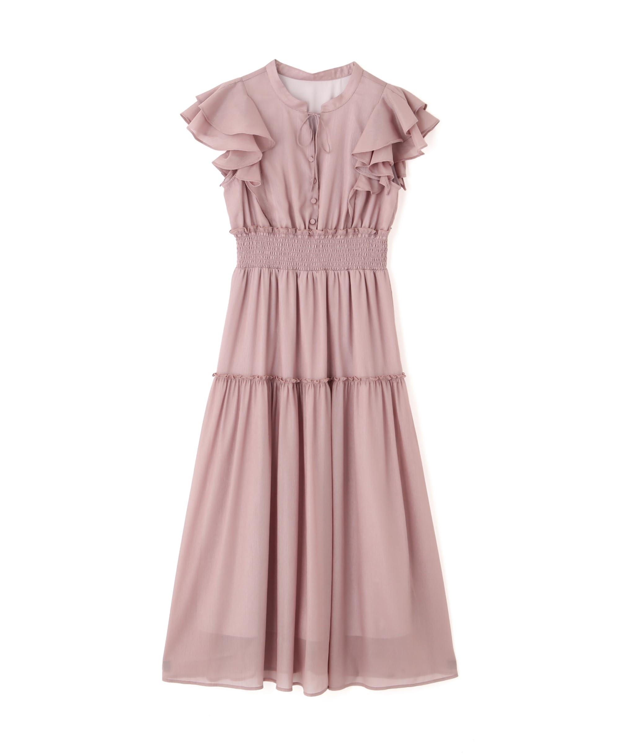 

Jill by Jill Stuart Casual Volume Tiered Gray Women s Dress, Dress, серый