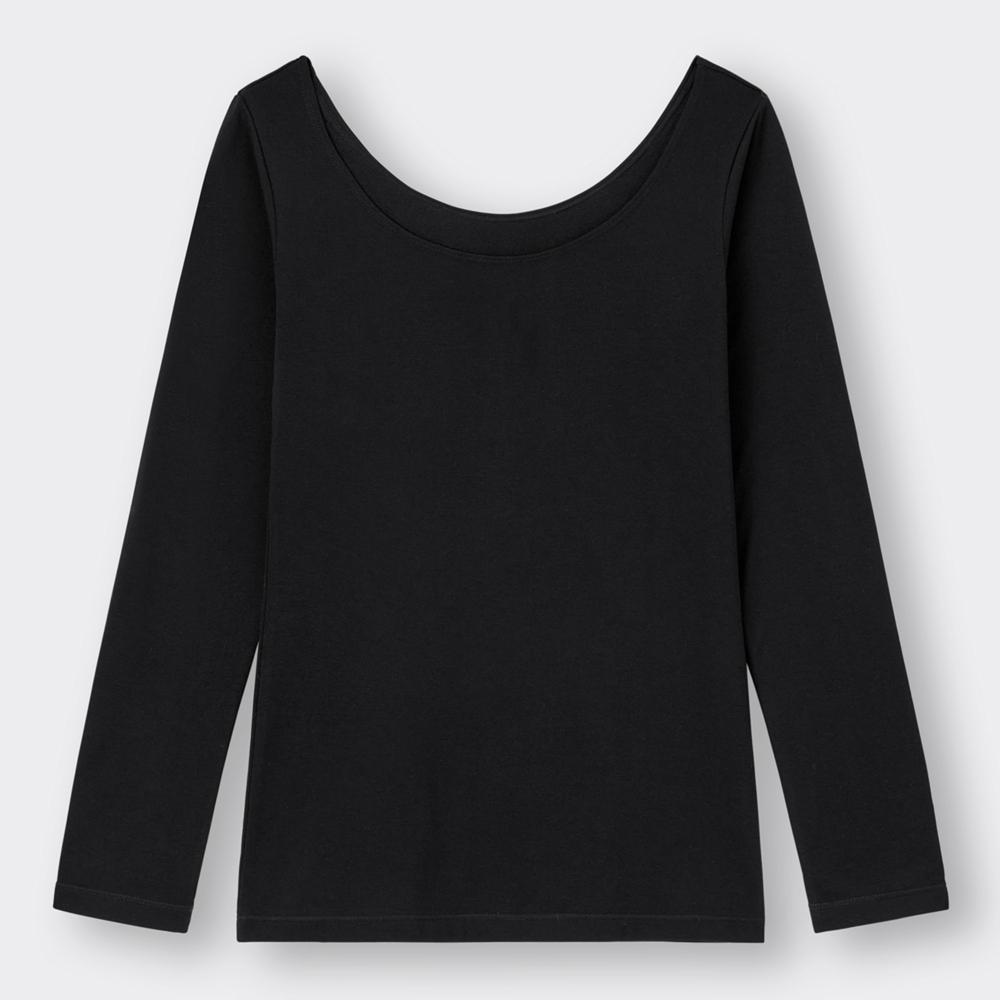 Gu STyle HeaT ExTra Wide Neck T  Long Sleeve 