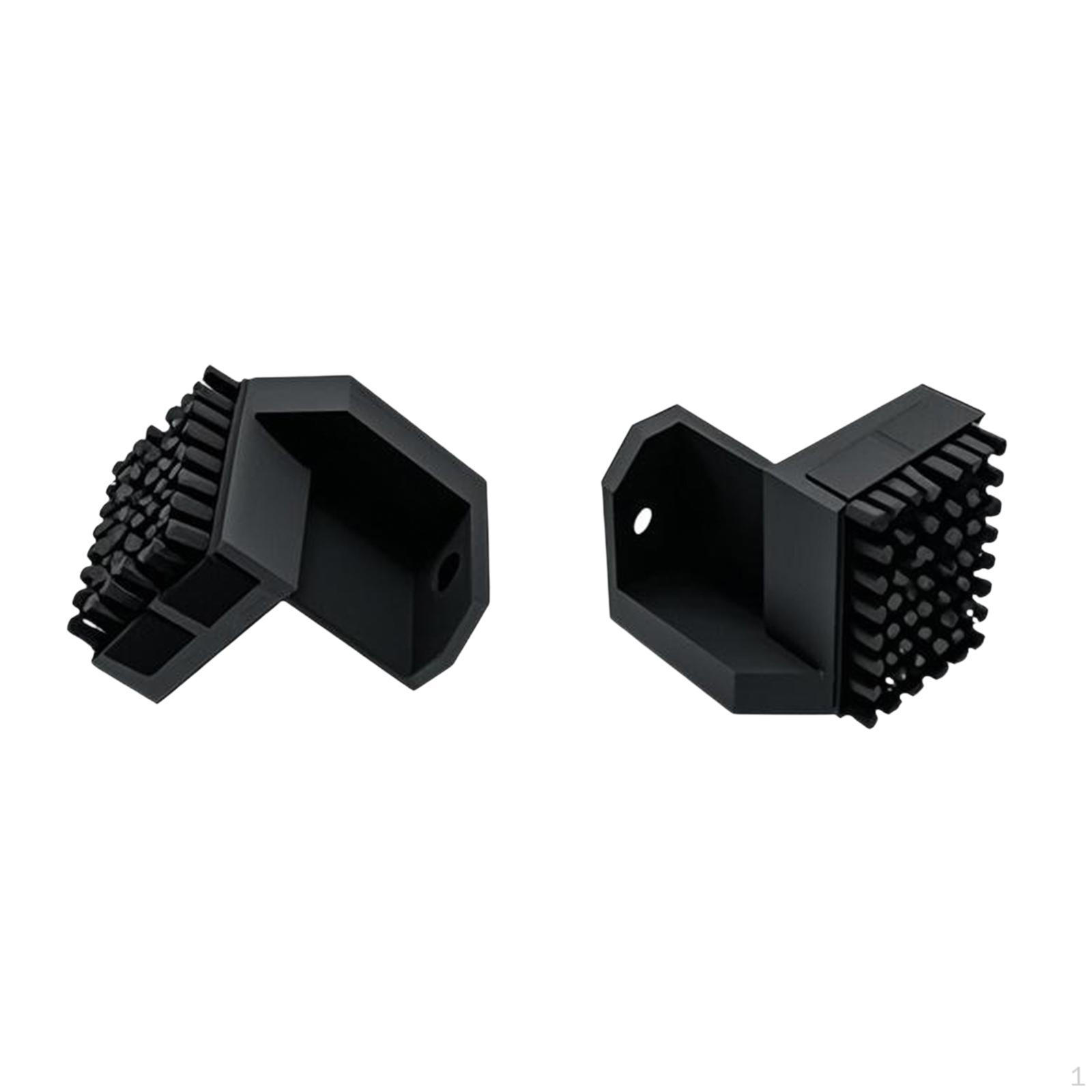 

Набор из 2 3D щеток для чистки экструдера, аксессуары для печатающей головки чёрный