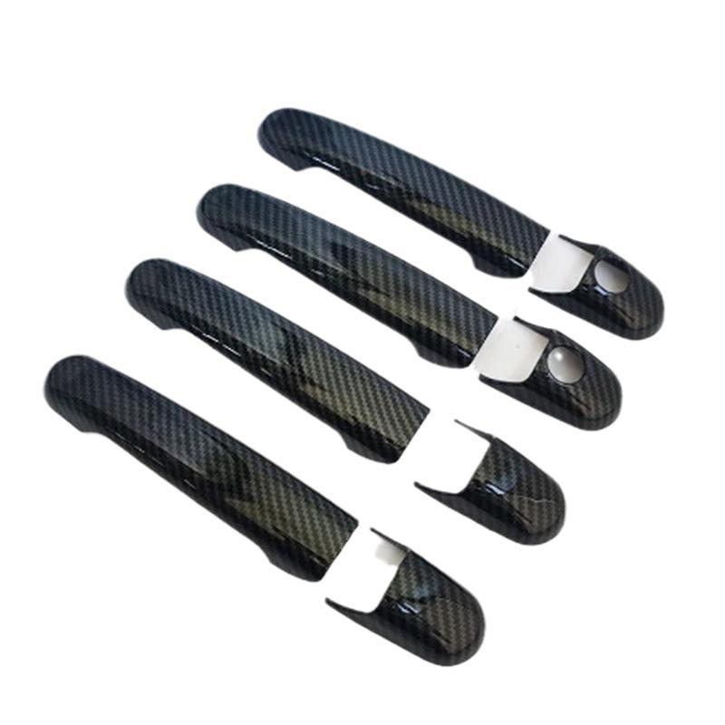 Carbon Fiber Pattern Exterior Door Handle Cover for 1995-2010 Volkswagen Sharan