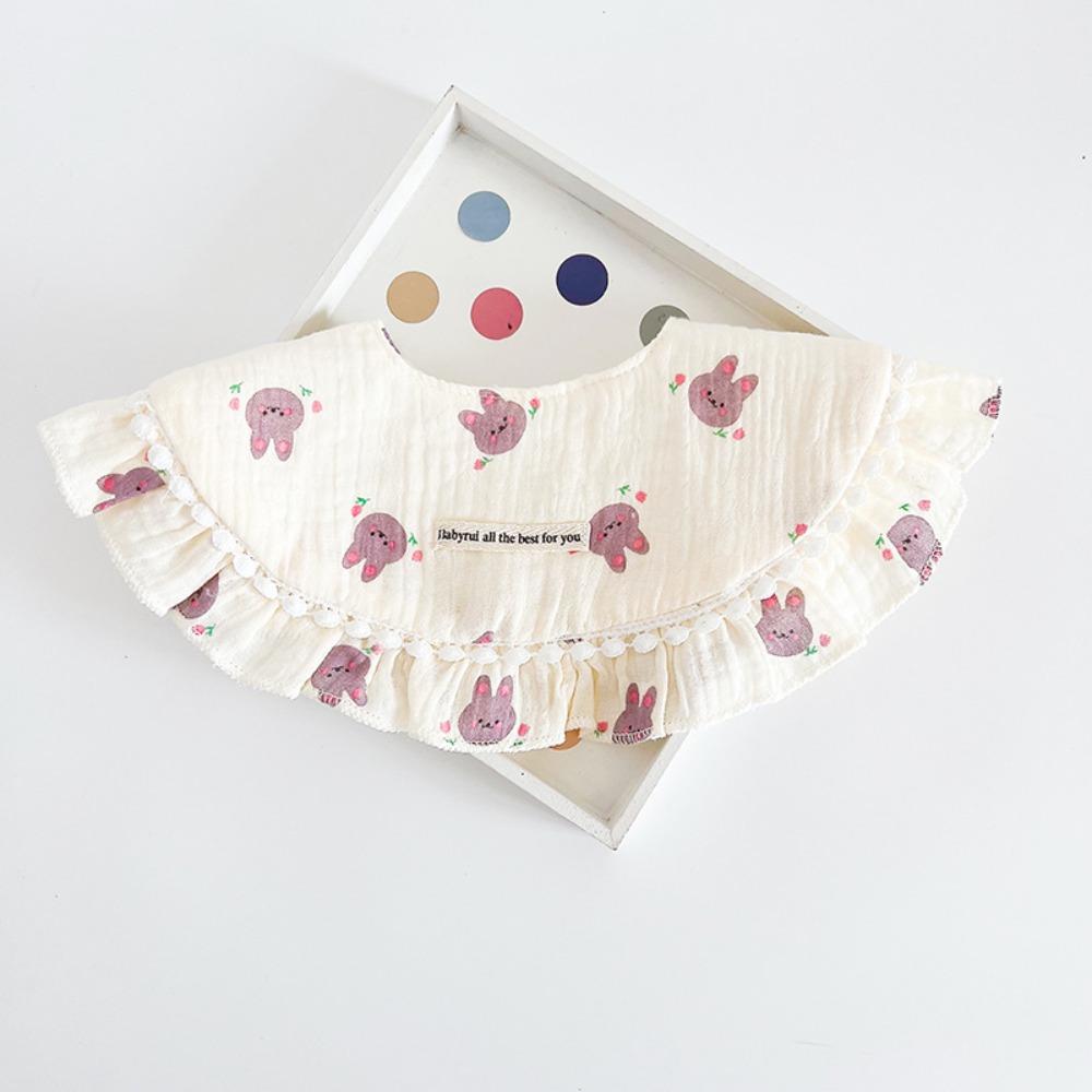 Feeding Baby Cotton Bibs Princess Saliva Towel Cloths Baby Drooling Bibs  Neck Wear Accessories