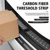 Valve Stems Caps For Volkswagen VW Carbon Fiber Car Door Threshold Protective Sticker Trunk Sticker Mk6 CC B5 B6 B7 Golf 4 5 6 7 RC6