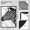 3-Piece Modern Minimalist Lines Metal Wall Art Set - Featuring Animals and Letters | Stylish Decoration for Office and Home