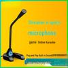 Universal Noise Reduction Desktop Microphone for Gaming, Streaming, and Singing - Driver-Free