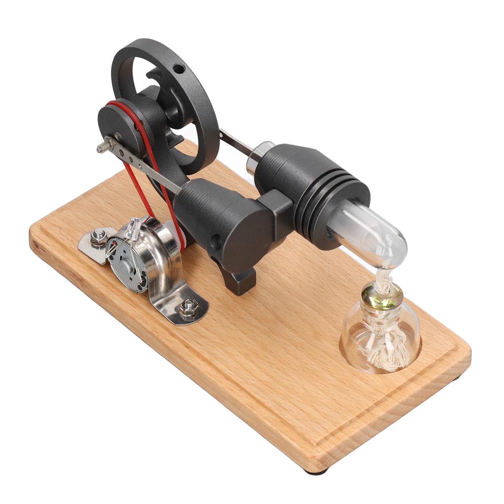 Stirling Engine Motor Model Scientific Physical Thermal Machine Educational Toy for Kids