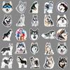 50 Alaska Graffiti Sticker Personalisierte Cartoon Niedlicher Hund Dekoration Handy Wasserbecher Guka Sticker