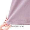 Ersong Women's 100% Cotton Thermal Underwear Set, Round Neck, Anti-bacterial & Anti-mite