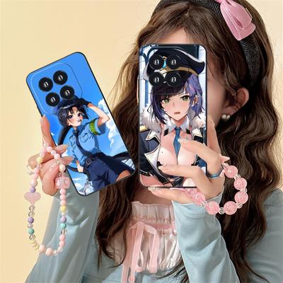 Anime Police Girl Mobile Phone Case for Xiaomi 15 14 13 12 Mi 11 T Ultra Lite Pro S X 5G Colorful Printing Cover Pretty Cover
