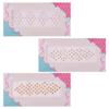 Vama Fashions Diamond Bindi Mix Size Golden Crystal Bindiya Set Combo Glitter Kumkum Kundan Stone Sticker for Women (Pack of 3 Cards Mix Sizes)