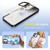 Mobile Phone Case for IPhone16pro Transparent Protective Case N52 Magnetic Phone Case Colored Pattern