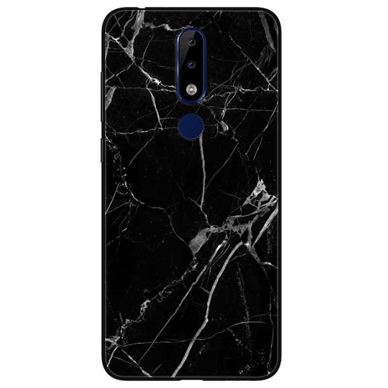 For Nokia 5.1 Plus Case Soft Silicone Cartoon Fashion TPU Phone Cases for Nokia X5 Cover 5.1Plus Cute for NokiaX5 Protective
