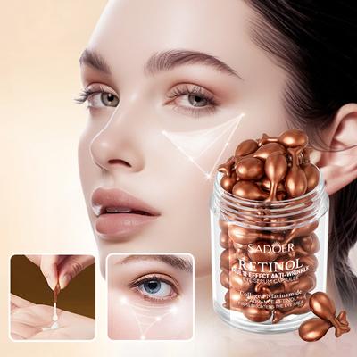 45PCS Capsules Retinol Serum Eye Cream Multi Effect Firming Cream Moisturizing Face Cream for All Types Skin