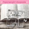 Mom Puzzle Piece Plaque - Heartfelt Birthday & Christmas Gift from Daughter