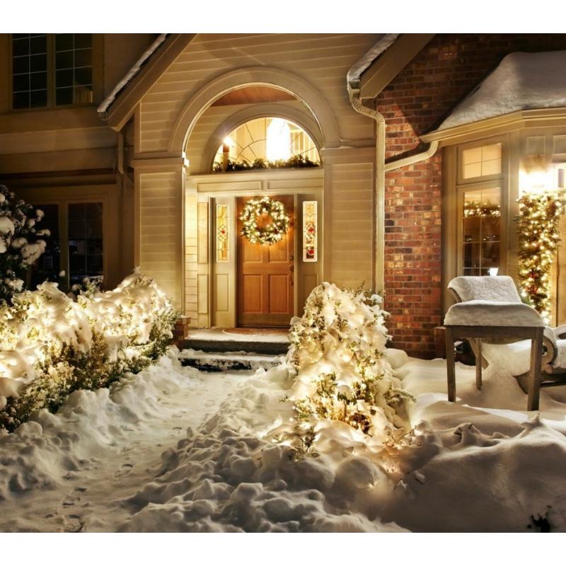 Solar String Lights Garland Christmas Decorative 8 Modes Fairy Lights Copper Wire For Outdoor Wedding Homes Party Garden