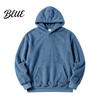 Men Thermal Sweatshirt Plush Hoodie Teddy Fleece Pullover with Kangaroo Pocket Loose Winter Cold Weather Clothing Fit Fuzzy Warm Jumper for