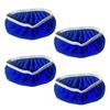 4/6Pcs Microfiber Flat Mop Replacement Cloth Cover Wet Dry Cleaning Washable Mop Covers for Swiffer Sweeping Mop