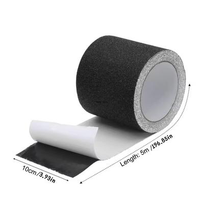 1PC 5M Heavy Duty Anti Slip Tape Waterproof Outdoor Grip Tape For Stair Steps Ramp Skateboards Adhesive Non Slip Strips
