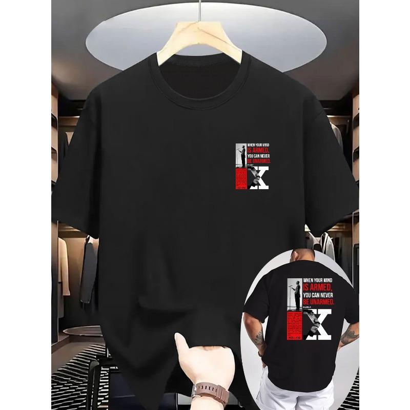 European Size New Summer Men'S Casual T-Shirt with Ribbed Round Neck And Short Sleeves, Made from Knitted Fabric for a Fresh And Comfortable Feel.