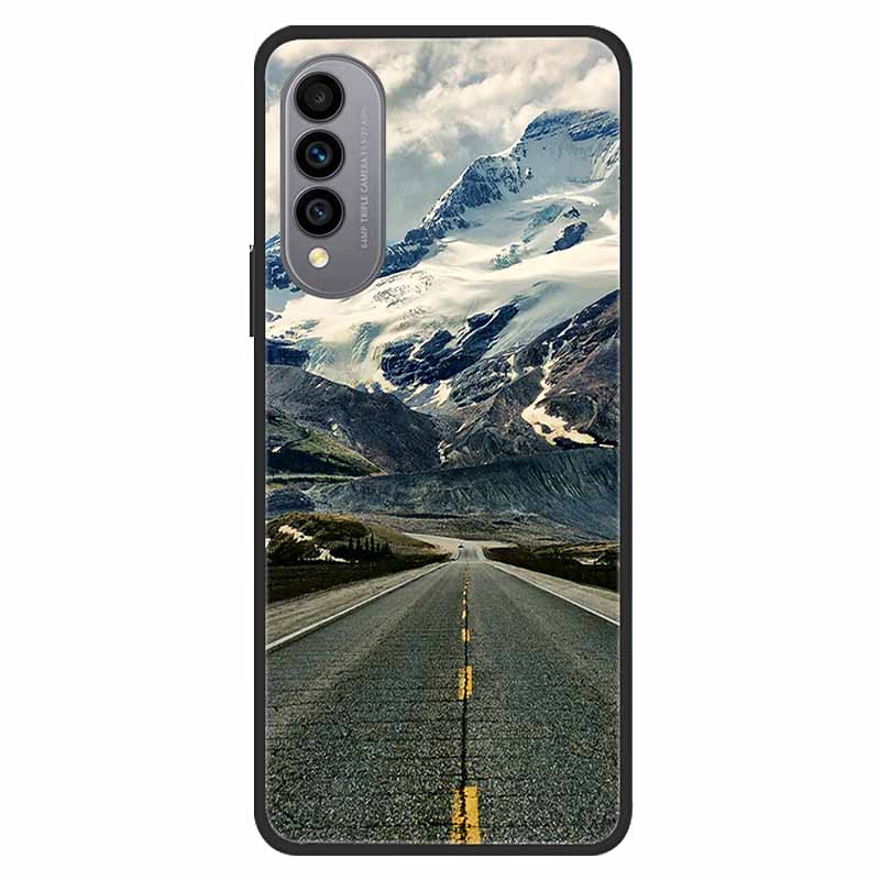 For WIKO T50 Case T 50 Soft silicone TPU Back Cover For Wiko T50 W-P861-01 W-P861-02 Phone Case WikoT50 Black Protective Painted