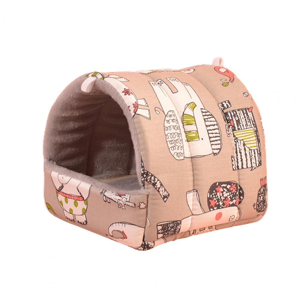 Guinea Pig Nest Mini Cage Small Animal Sleeping Bed Hamster House Rabbit Sleep Nests Mice And Chinchilla Cute Hamster Cages