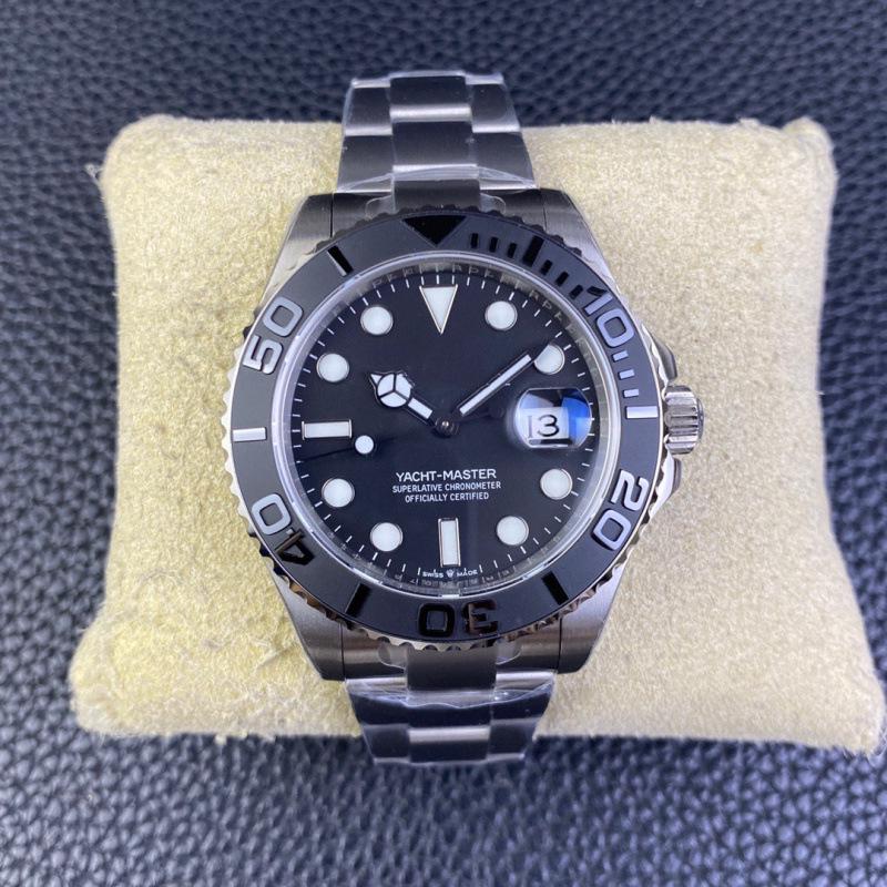 Rolex Grijs Yacht Heren Automatisch Mechanisch Horloge - Groot Wijzerplaat, Waterbestendig, Populair Model