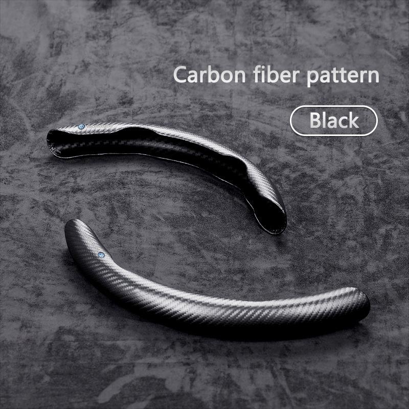 1pc Steering Wheel Cover Breathable Carbon Fiber Anti Slip Steering Covers For Volkswagen VW Jetta GTI Rline Golf Amarok Phaeton zr5