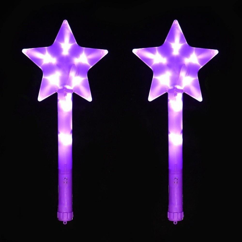 Three Lighting Modes Flashing Star Stick Five Point Star Concert Light Stick Festival Supplies