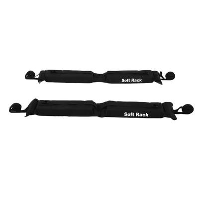 Patin pour galerie de toit 60 kg de capacité de charge Barre de toit souple universelle pour voitures SUV Berlines 2 portes 4 portes