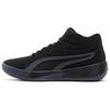Court Pro Nubuck Comfortable Versatile Non-Slip Durable Mid-Top Basketball Shoes Unisex Sneaker Black 311137-04