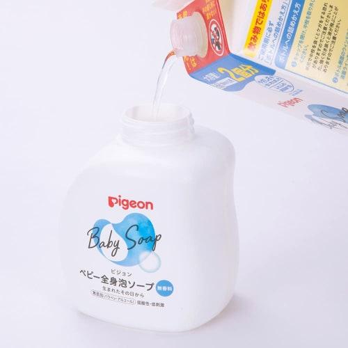 Pigeon Baby Full Body Foaming Soap Refill 3.5 times 1400ml