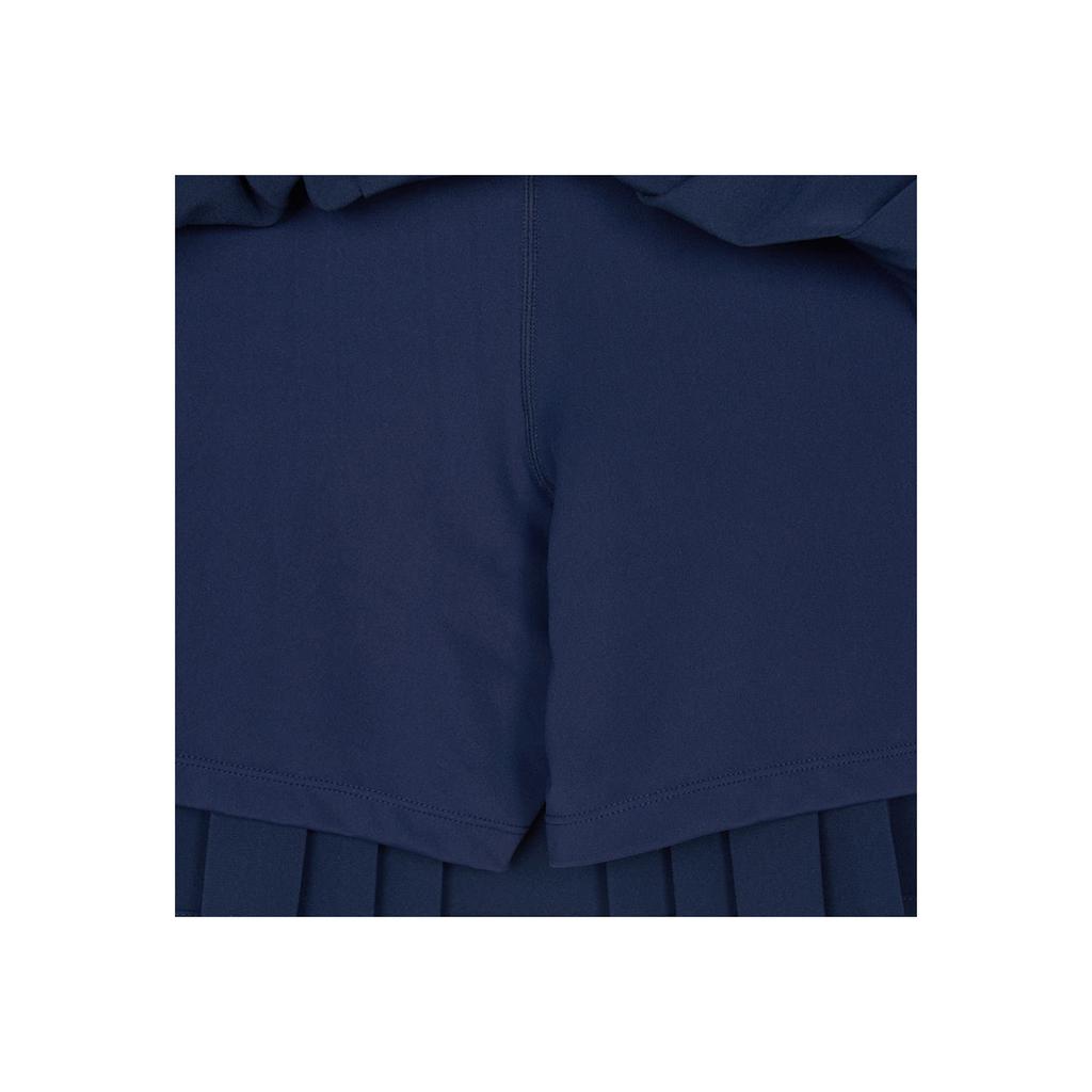 New MLB Varsity New York Yankees Casual Short Skirts Women's Light Navy Blue 3FSKV0144-50NYL