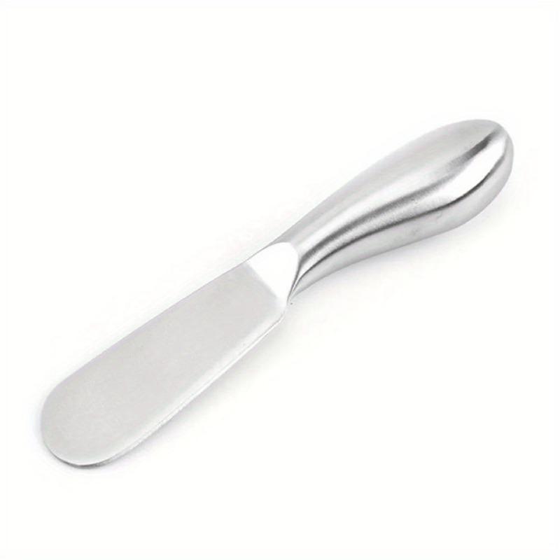 3Pcs Stainless Steel Butter Knife Perforated Cheese Dessert Jam Cream Tableware Portable Cream Cheese Slicer Kitchen Small Tools