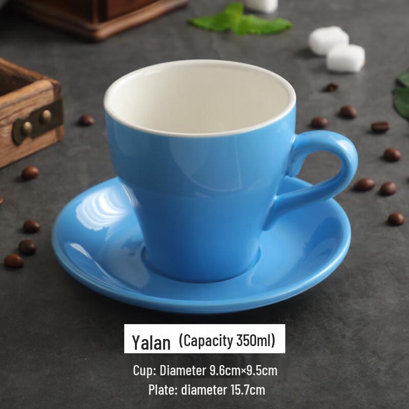 NuFeng Colorful Tulip Ceramic Coffee Cup