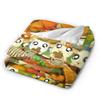 Cute Hamtaro  Blanket Quality Super Soft  Throw Blanket Winter Students Couch Chair Sofa Bed Street Trend Bedspread