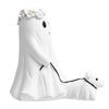 LED Night Lamp Ghost Walking Dog Statue Soft Warm Glow USB Powered Lighted Indoor Figurine Lamp Halloween Decoration